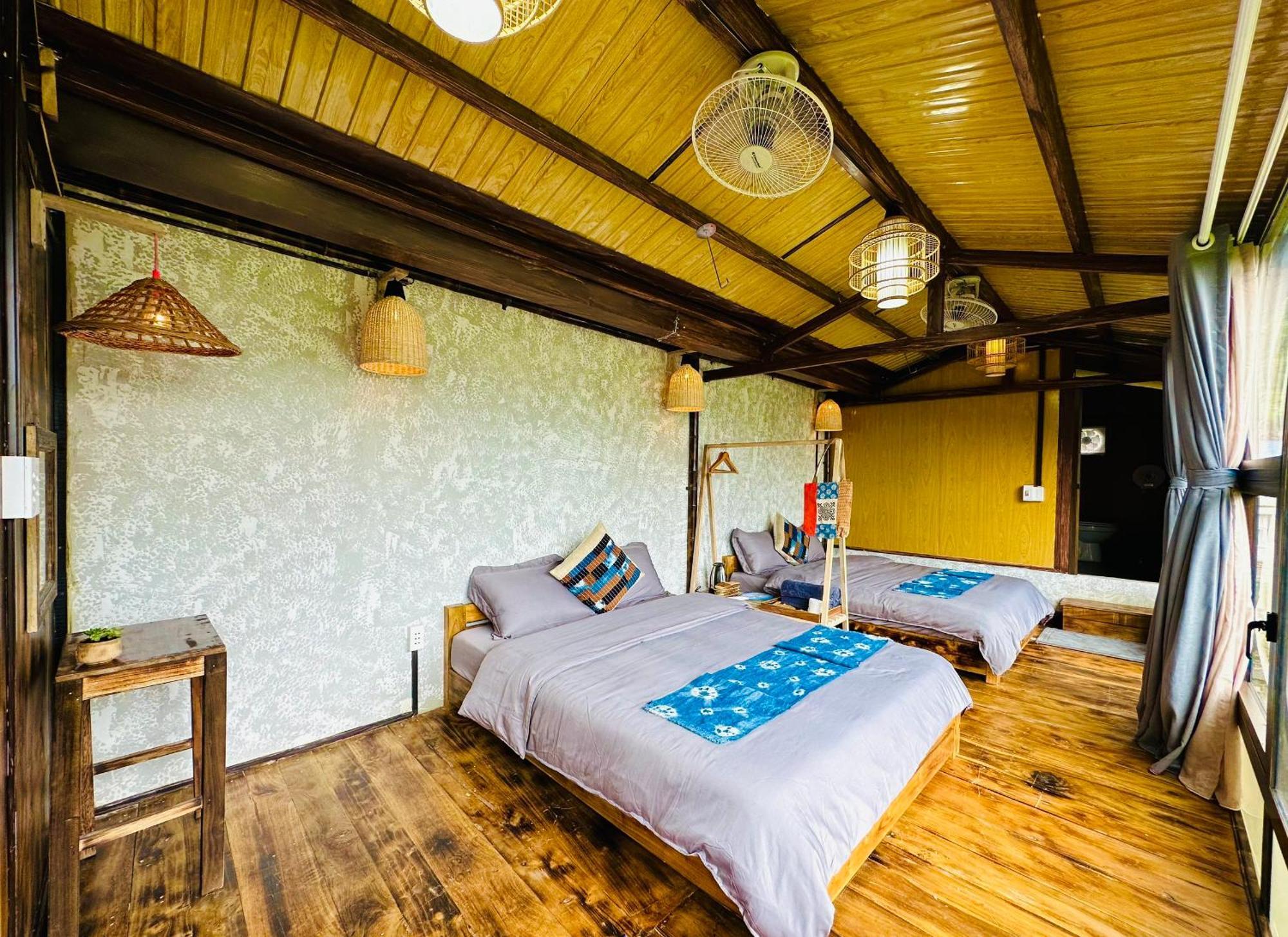 Khoi Homestay And Restaurant Loung Co エクステリア 写真